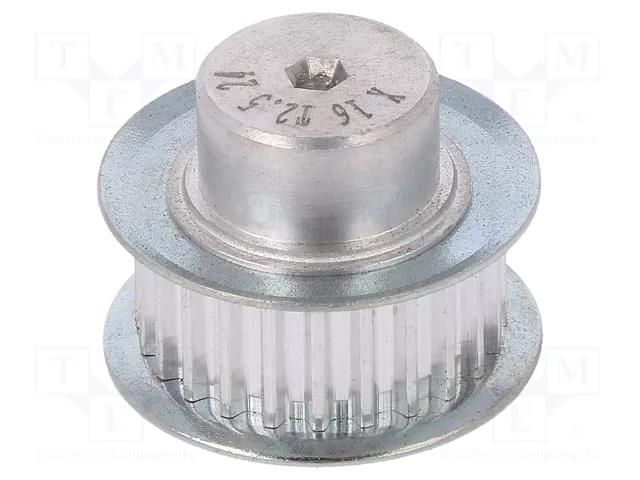 Belt pulley; T2.5; W: 4mm,6mm; whell width: 16mm; Ø: 18.5mm; metric OPTIBELT 16-T2.5-24-200ZA