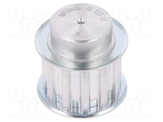 Belt pulley; T10; W: 25mm; whell width: 40mm; Ø: 36.35mm; aluminium OPTIBELT 40-T10-12-200ZA