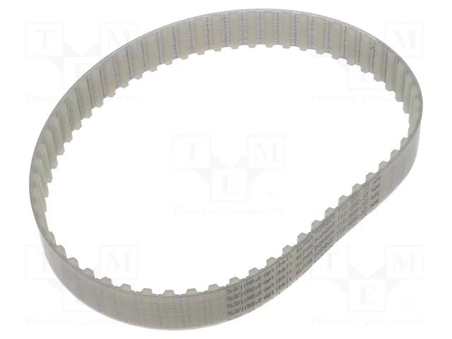 Timing belt; T10; W: 25mm; H: 4.5mm; Lw: 600mm; Tooth height: 2.5mm OPTIBELT T10-600-25-77ZA