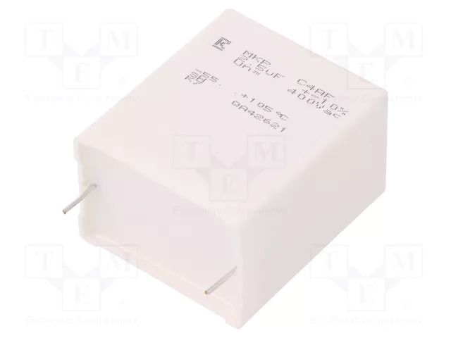 Capacitor: polypropylene; 2.5uF; Uoper: 800VDC; Uoper max: 400VDC KEMET C4AF3BU4250A12K