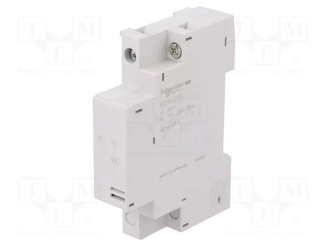 Undervoltage relase; 220/240VAC; side SCHNEIDER ELECTRIC GZ1AU225