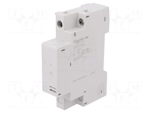 Undervoltage relase; 380/400VAC; side SCHNEIDER ELECTRIC GZ1AU385