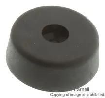 FEET, RUBBER, 37X13.5MM, CABINET, PK20 RF1/37.5MM