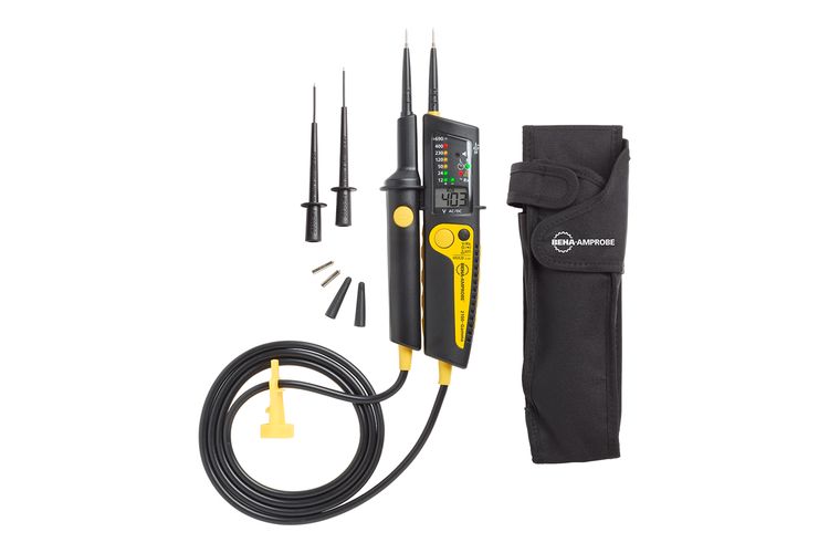 Beha-Amprobe 2100-Gamma Pro Two Pole Tester with Test Probe Extender Set, Beha-Amprobe 2100-GAMMA PRO 0195112014455; 0195112014455