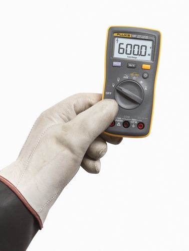 Fluke 107 Palm-sized, CAT III Digital Multimeter, Fluke FLUKE-107 ESP 0095969678780; 0095969678780