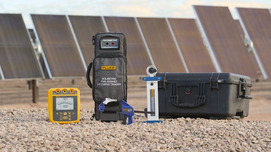Solmetric PVA High Efficiency IV Curve Tracer + 1537, Fluke FLUKE-SOL-INS37-KIT 0195112124994; 0195112124994