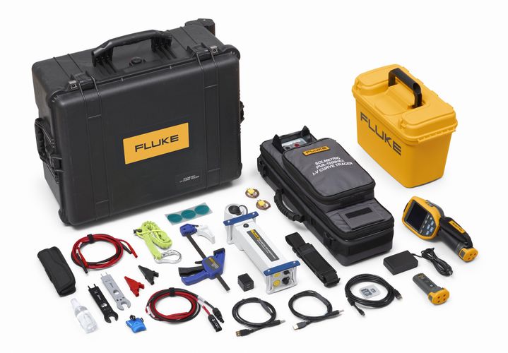 Solmetric PVA High Efficiency IV Curve Tracer & TiS75 9Hz, Fluke FLUKE-SOL-TI-9HZ-KIT 0195112124963; 0195112124963