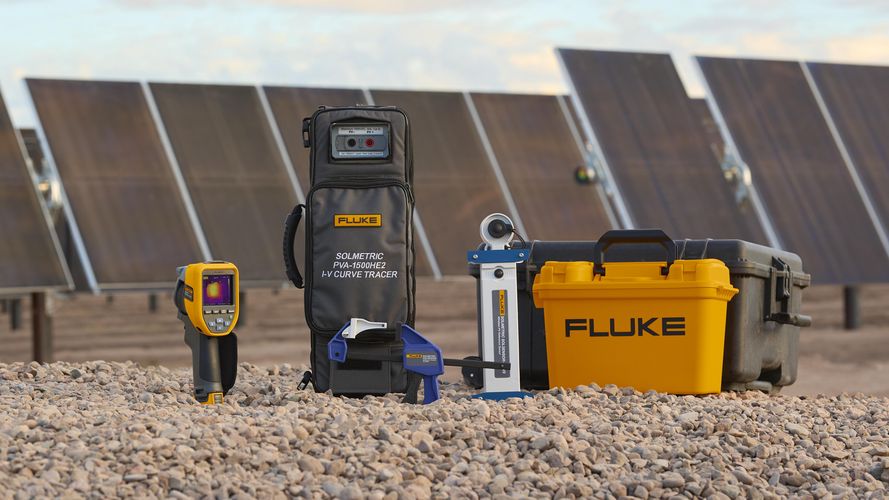 Solmetric PVA High Efficiency IV Curve Tracer & TiS75 9Hz, Fluke FLUKE-SOL-TI-9HZ-KIT 0195112124963; 0195112124963