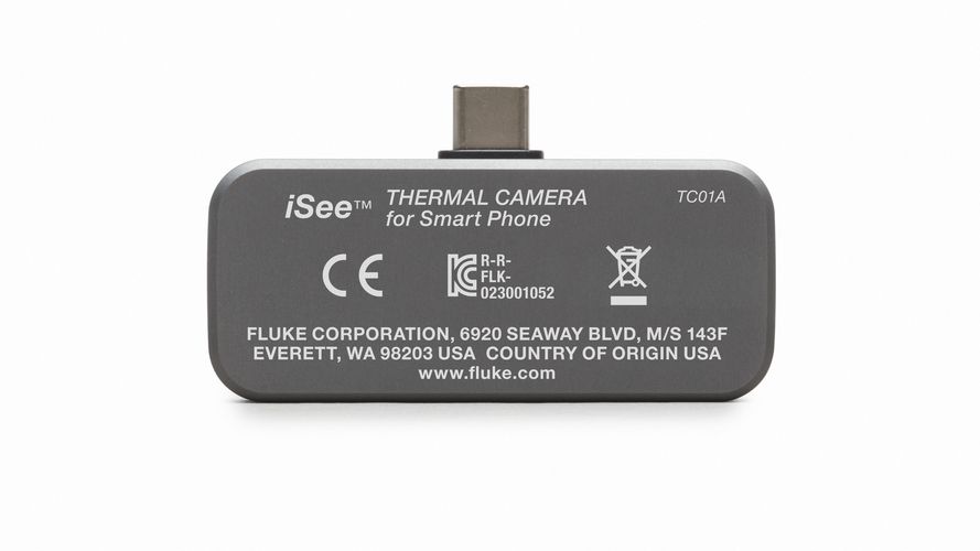 Fluke iSee™ Mobile Thermal Camera - TC01A for Android, 25 Hz, Fluke FLUKE-TC01A 25HZ 0195112110324; 0195112110324