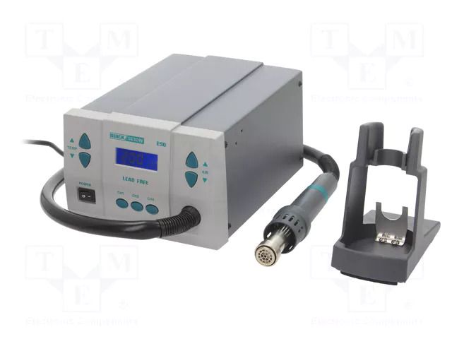 Station: hot air; digital,with push-buttons; 1000W; 100÷500°C QUICK QUICK-861DW-ESD