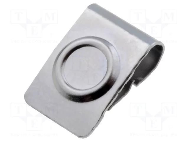 Contact; AA,R6; Batt.no: 1; push-in; Contacts: steel COMF 308A