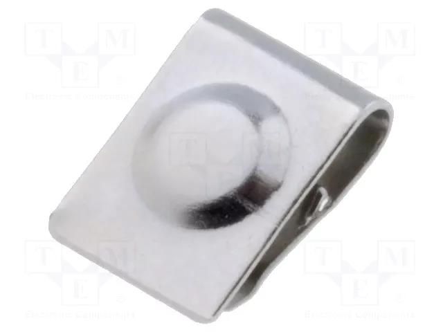 Contact; AAA,R03; Batt.no: 1; push-in; Contacts: steel COMF 404A