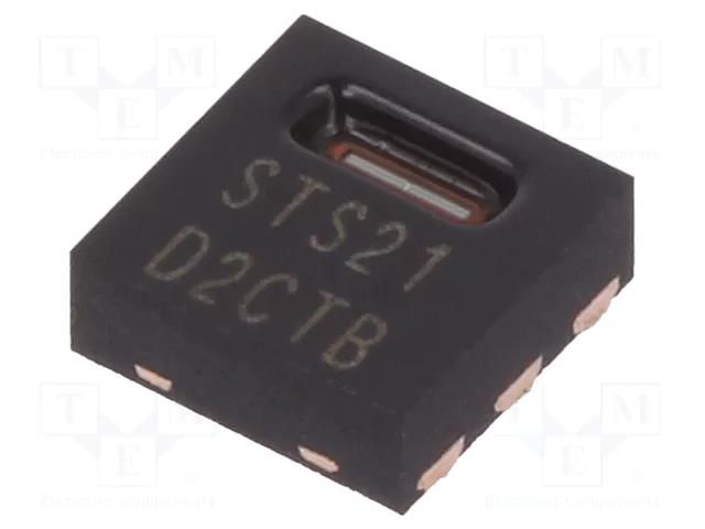 Sensor: temperature; 2.1÷3.6VDC; DFN6; STS; Temp: -40÷125°C SENSIRION STS21