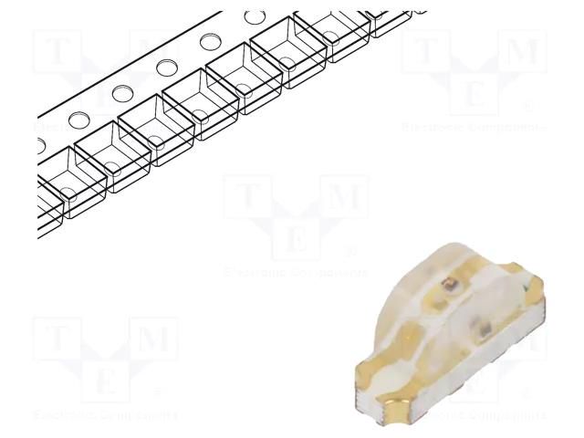 LED; yellow/yellow green; SMD; 1204; 1.8÷2.4/1.8÷2.4VDC; 140° REFOND RF-P3S115TS-B51