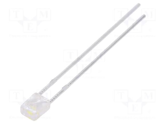 LED; rectangular; 3.2x2x4.15mm; white cold; 780÷1300mcd; 130° LUCKYLIGHT LL-234WC2Q-W2-3P