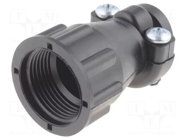 Cable hood and fastener; size 11; 8.3mm; straight; CPC TE Connectivity 1-206062-4