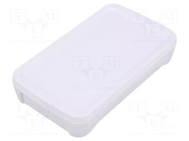Enclosure: multipurpose; X: 75mm; Y: 130mm; Z: 26mm; BoPad; ABS; IP65 BOPLA BOP500-BE4MC-9016H