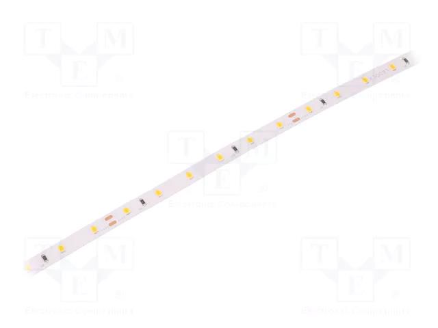 LED tape; white warm; 2835; LED/m: 60; 8mm; IP20; 120°; 4.8W/m; 24VDC LEDDEX LS-L60-2400K24V