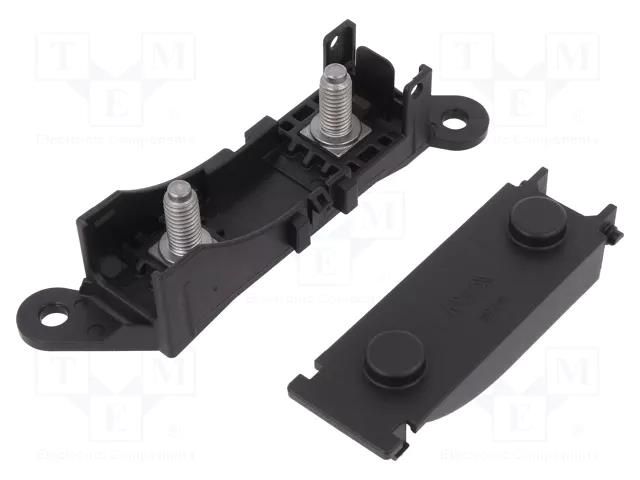 Fuse holder with cover; 68.6mm; screw,push-in; Leads: M8 screws MTA MTA-0X01498