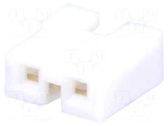 Connector: pin strips; jumper; female; 2.54mm; 1x2; Type: open AMPHENOL COMMUNICATIONS SOLUTIONS 68786-102LF
