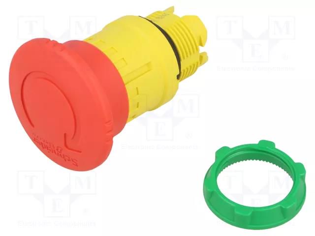 Switch: emergency stop; 22mm; Stabl.pos: 2; red; none; IP66; Pos: 2 SCHNEIDER ELECTRIC ZB5AS844
