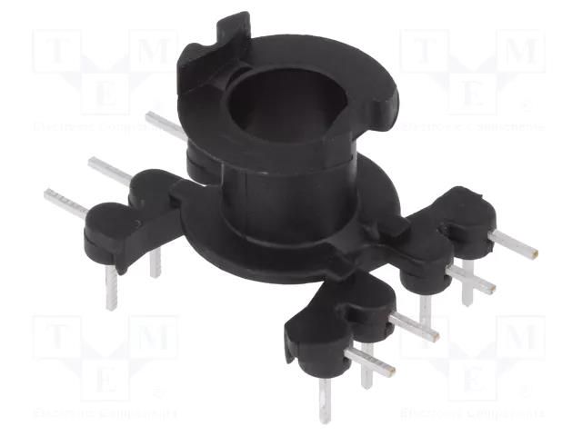 Coil former: with pins; horizontal; PET; No.of term: 8 EPCOS B65808E1508T001