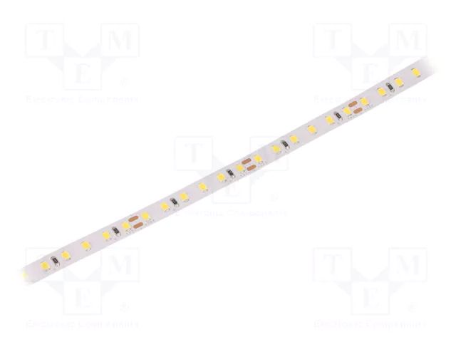 LED tape; white neutral; 2835; LED/m: 120; 8mm; IP20; 120°; 12W/m LEDDEX LS-L120-4000K24V
