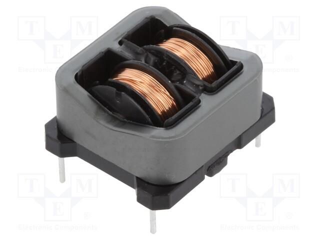 Inductor: wire; THT; 8mH; 1.5A; 310mΩ; 250VAC; Inductor: common mode KEMET SSHB21H-15080