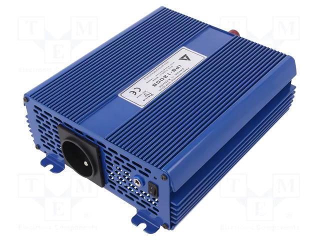 Converter: DC/AC; 800W; Uout: 230VAC; 22÷30VDC; 240x190x80mm; 92% AZO DIGITAL AZO-IPS-1200/24V-E