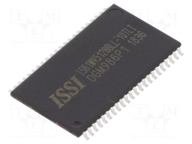 IC: SRAM memory; 4MbSRAM; 512kx8bit; 2.4÷3.6V; 10ns; TSOP44 II ISSI 61WV5128BLL-10TLI