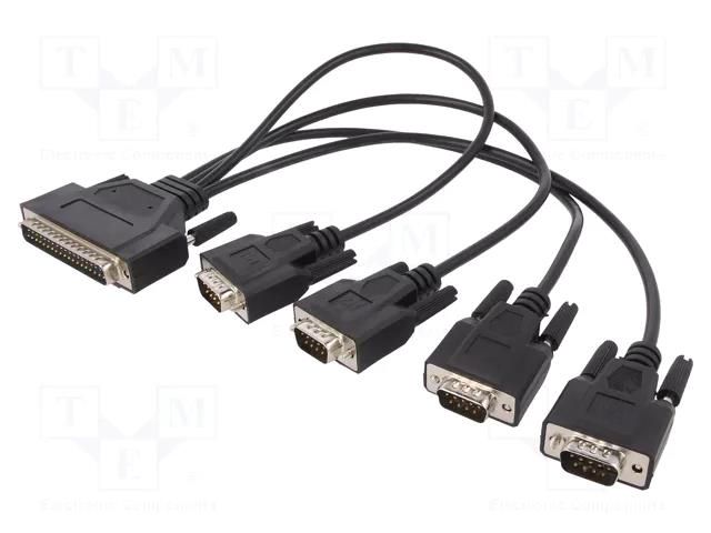 Universal counter  card; PCI,RS232 x4; D-Sub 37pin,female ADVANTECH PCIE-1610B-AE
