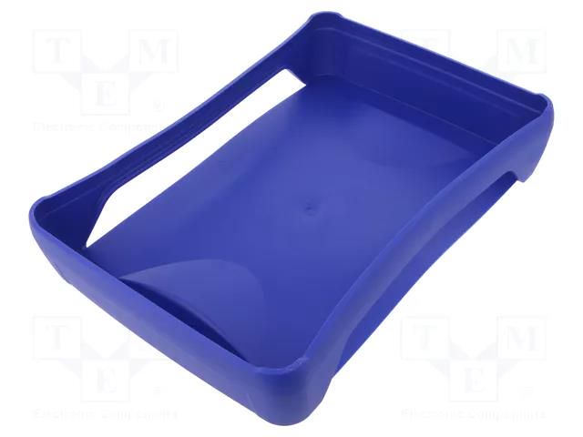Case ring; elastomer thermoplastic TPE; BoPad; Colour: blue BOPLA BOP10.1-S-5005