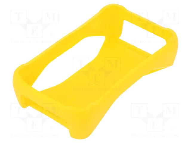 Case ring; elastomer thermoplastic TPE; BoPad; Colour: yellow BOPLA BOP500-S-1003