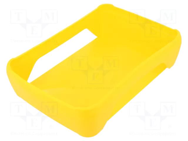 Case ring; elastomer thermoplastic TPE; BoPad; Colour: yellow BOPLA BOP7.0-S-1003