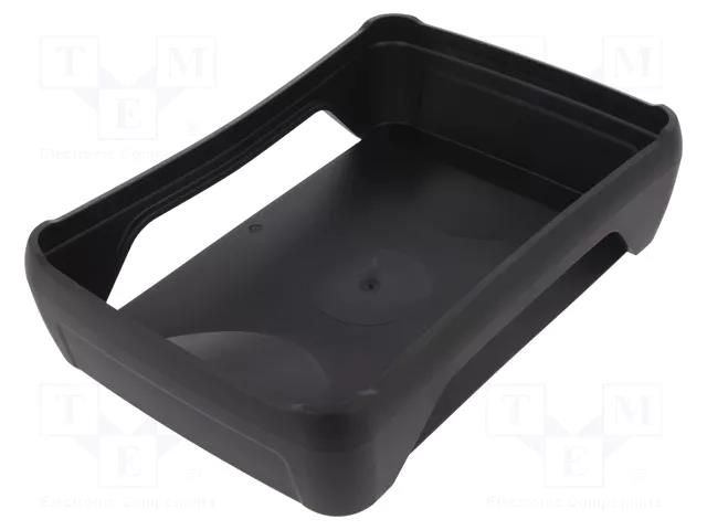 Case ring; elastomer thermoplastic TPE; BoPad; Colour: black BOPLA BOP7.0-S-9005