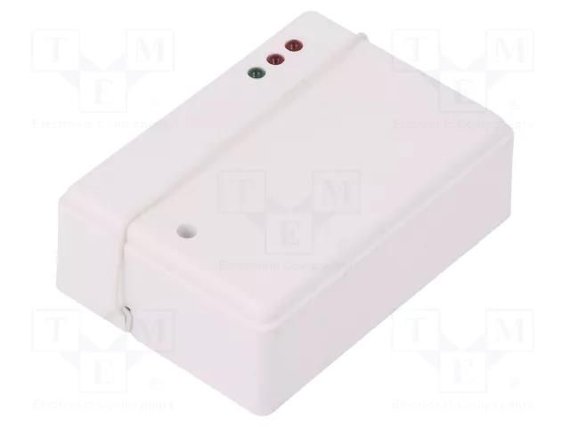 Receiver; for wall mounting; 12VDC; relay; RSU; -10÷55°C; 100÷500m GORKE RSU-K02