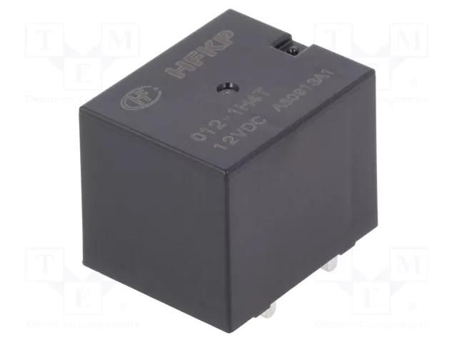Relay: electromagnetic; SPST-NO; Ucoil: 12VDC; 60A; automotive HONGFA RELAY HFKP/012-1H4T
