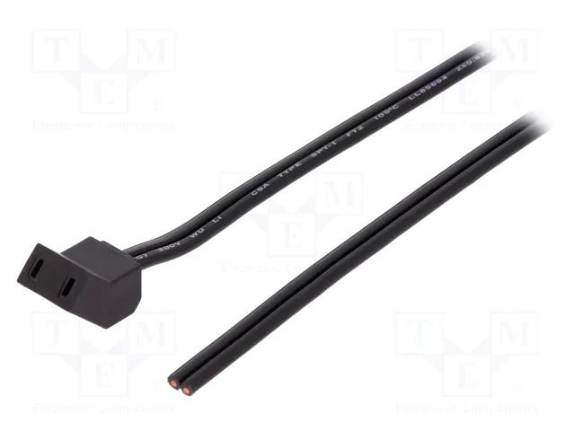 Wire: for fan supplying; Plug: angled 45°; 1m LIAN DUNG LD-B2-10