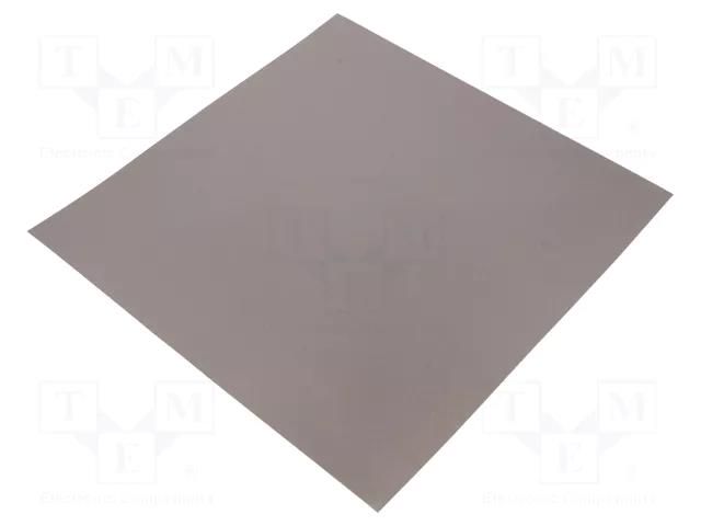 Shielding mat; 240x240x0.3mm; Permeability: 100; self-adhesive KEMET FF1300-240X240T08