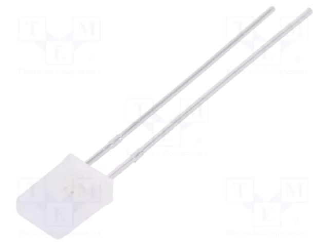 LED; red/green; rectangular; 2x5x7.05mm; bipolar,bicolour; 150° LUCKYLIGHT LL-257VGM1G-1B