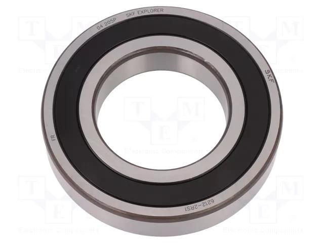Bearing: single row deep groove ball; Øint: 60mm; Øout: 110mm SKF SKF6212-2RS1