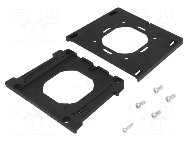 Wall mounting element; polyamide; black; BoPad; 75x75mm BOPLA VESA-WB-9005