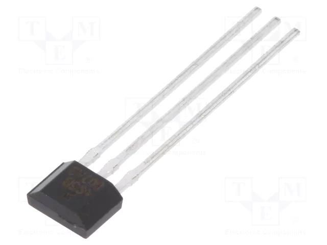Sensor: Hall; bipolar; -67÷67mT; Uoper: 4.5÷10.5VDC; 7mA; ±0.08% HONEYWELL SS495B