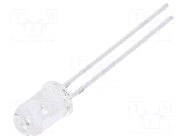 IR transmitter; 5mm; 875nm; transparent; 65mW; 12°; THT VISHAY TSHG6410