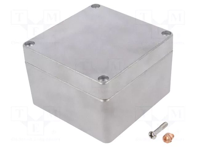 Enclosure: multipurpose; X: 120mm; Y: 122mm; Z: 81mm; 68; aluminium RETEX RT-31068006