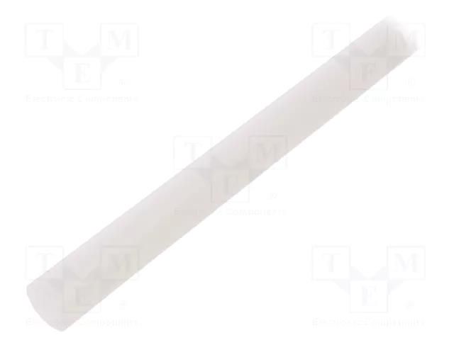 Rod; Ø: 12mm; L: 500mm; natural; extruded; Length tolerance: 0; +1mm MITSUBISHI CHEMICAL ADV. MATERIALS 17001292N012050000