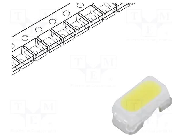 LED; white cold; SMD; 3014,PLCC2; 7÷11lm; 6040-7030K; 80; 120°; 20mA REFOND RF-65HC13DS-EC-Y
