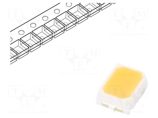 LED; white warm; SMD; 2216,PLCC2; 5÷9lm; 2250-2475K; 90; 120°; 20mA REFOND RF-23TI16DS-EE-Y