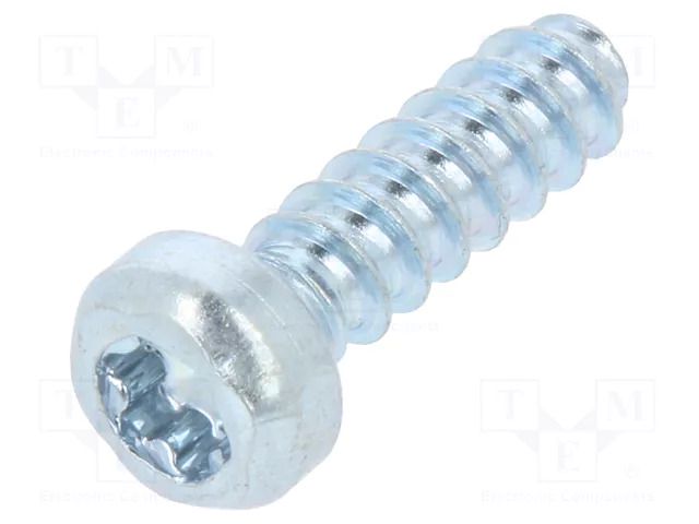 Screw; for plastic; 3x10; Head: cheese head; Torx® PLUS; 10IP; zinc BOSSARD B3.0X10/BN20173