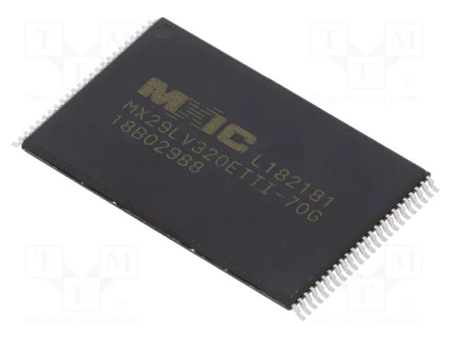IC: FLASH memory; 32MbFLASH; 70ns; TSOP48; parallel MACRONIX INTERNATIONAL MX29LV320ETTI-70G